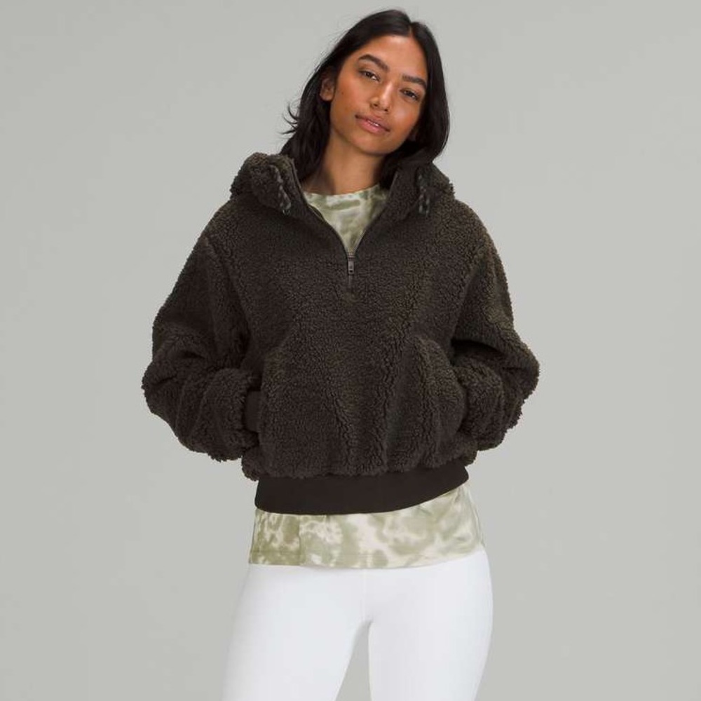 Lululemon Textured Fleece 1/2 Zip